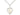 Two-Tone Gold Filled Sterling Silver Holy Spirit Medal Necklace 5/8 x 1/2 inches on 18 inch chain by Bliss