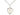 Two-tone gold filled sterling silver heart chalice cross pendant necklace 5/8 x 1/2 inches with 18 inch chain by Bliss