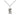 Sterling Silver Small Guardian Angel Necklace 1/2 x 1/4 inch with 18 inch Chain by Bliss