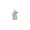14kt Solid Gold Small Littlest Angel Medal Pendant 3/8 x 1/4 inch Handcrafted by Bliss Manufacturing