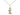 14kt gold filled praying girl pendant necklace, 5/8 x 1/4 small size with 18 inch chain, handcrafted by Bliss