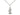 Sterling silver small praying girl medal necklace 5/8 inch on 18 inch curb chain by Bliss Manufacturing