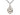 Large sterling silver Irish Knot Claddagh pendant necklace, 1 1/4 inch Celtic design on 24 inch chain by Bliss