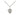 Small sterling silver Miraculous Medal necklace 3/8 by 3/8 inches on 18 inch chain by Bliss