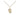 Small 14kt Gold Filled St. Christopher patron saint medal necklace with 3/8 x 1/4 inch pendant on 18 inch curb chain by Bliss