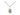 Small sterling silver St. Christopher patron saint medal necklace with 18 inch chain by Bliss