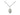Sterling silver small Guardian Angel necklace 3/8 x 1/4 pendant with 18 inch chain by Bliss Manufacturing