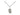 Small sterling silver St. Ann patron saint medal necklace with 18 inch curb chain, handcrafted by Bliss Manufacturing