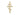 14kt Solid Gold Greek Orthodox Cross Pendant 1 x 1/2 inch Handcrafted by Bliss USA