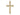 14kt Solid Gold Medium Catholic Cross Pendant 1 1/8 x 5/8 inch handcrafted by Bliss Manufacturing USA