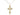 Gold Filled Medium Catholic Cross Necklace 1 x 1/2 inch with 18 inch chain by Bliss