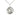 Sterling Silver St. Lucy patron saint medal necklace 7/8 x 3/4 inch pendant 18 inch chain by Bliss