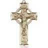14kt Solid Gold Large Celtic Crucifix Pendant 1 3/8 x 3/4 inch handcrafted by Bliss Manufacturing