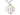Large sterling silver Catholic cross necklace with 1¾×1½ inch pendant on 24 inch curb chain handmade by Bliss