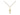 Small 14kt gold filled chalice pendant necklace 3/8 x 1/8 inch 18 inch chain by Bliss Manufacturing