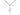 Small Sterling Silver Greek Orthodox Cross Necklace with 18 inch chain, handcrafted in USA by Bliss Manufacturing