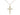 14kt Gold Filled Catholic Crucifix Necklace 7/8 inch by 1/2 inch medium pendant on 18 inch chain handcrafted by Bliss Manufacturing USA