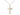 Medium 14kt Gold Filled Cross Necklace with 18 inch chain, 7/8 x 1/2 pendant, handcrafted in USA by Bliss Manufacturing