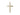 14kt solid gold cross pendant medium 7/8 inch by 1/2 inch handcrafted by Bliss Manufacturing USA