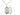 Sterling silver Our Lady of Medjugorje Catholic medal necklace with 18 inch chain, 7/8 x 1/2 inch pendant, handcrafted by Bliss Manufacturing