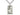 Sterling silver medium St. Anthony patron saint medal necklace 1 1/8 x 5/8 inch 24 inch chain Bliss USA