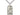 Sterling Silver St. Francis Patron Saint Medal Necklace 1 1/8 x 5/8 inches with 24 inch chain by Bliss