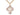 14kt Gold Filled Five-Way Cross Air Force Medal Necklace 1 1/4 inch large pendant 24 inch chain Bliss