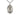 Large Sterling Silver St. Christopher Patron Saint Medal Necklace 1 5/8x1 inch with 24 inch Chain by Bliss