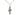 Sterling Silver Miraculous Medal Necklace 7/8 x 3/8 inches with 18 inch curb chain handmade in USA by Bliss Manufacturing