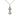 Sterling Silver St. Francis of Assisi Patron Saint Medal Necklace 1 inch by 3/8 inch on 18 inch chain by Bliss