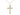 14kt Gold Filled Large Cross Necklace 1 1/4 x 3/4 inches with 18 inch chain by Bliss