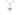 Sterling silver doves cross necklace pendant 1 inch with 18 inch chain handmade by Bliss Manufacturing