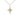 14kt Gold Filled medium Catholic cross necklace with 3/4 inch by 1/2 inch pendant on 18 inch curb chain by Bliss Manufacturing