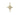 14kt Solid Gold medium Catholic cross pendant 3/4 inch by 1/2 inch handcrafted by Bliss Manufacturing USA