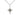 Sterling Silver medium Catholic cross necklace 3/4 inch by 1/2 inch on 18 inch curb chain by Bliss Manufacturing