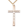 14kt Gold Filled Extra Large Eucharistic Minister Cross Necklace 2 5/8 x 1 3/8 inches on 24 inch chain by Bliss