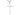 Sterling Silver Extra Large Choir Cross Necklace 2 5/8 x 1 3/8 with 24 inch Chain by Bliss USA