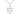 Sterling Silver Cross of Lorraine necklace 1 inch by 5/8 inch pendant on 18 inch chain handcrafted by Bliss USA