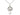 Sterling Silver Shamrock Cross Necklace 1 inch with 18 inch chain by Bliss Manufacturing