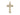 14kt Solid Gold Medium Cross Pendant 1 inch x 1/2 inch handcrafted by Bliss Manufacturing USA
