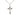 Sterling Silver Catholic Cross Necklace 1 inch by half inch pendant with 18 inch chain by Bliss