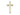 14kt solid gold medium cross pendant 1x1/2 handmade by Bliss Manufacturing USA Catholic jewelry
