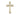 14kt Solid Gold Catholic Cross Pendant 1 inch by 5/8 inch Medium Size Handcrafted by Bliss Manufacturing