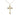 14kt Gold Filled Medium Catholic Cross Necklace 1 inch by 5/8 inch with 18 inch chain by Bliss