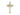 14kt Solid Gold Cross Pendant 1 inch by 5/8 inch medium size handcrafted by Bliss Manufacturing USA