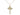 14kt Gold Filled Medium Cross Necklace 1 x 5/8 inches on 18 inch chain by Bliss Manufacturing