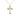 14kt Gold Filled Medium Catholic Cross Necklace 1x5/8 inch pendant on 18 inch chain by Bliss Manufacturing