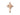 14kt Solid Gold Medium IHS Cross with Grapes Pendant 7/8 x 1/2 inch handcrafted by Bliss USA