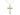 14kt Gold Filled Catholic Cross Necklace, 1 x 5/8 inch pendant on 18 inch lite curb chain by Bliss