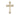 14kt Solid Gold Catholic Cross Pendant, 1 x 5/8 inch, handcrafted in USA by Bliss Manufacturing